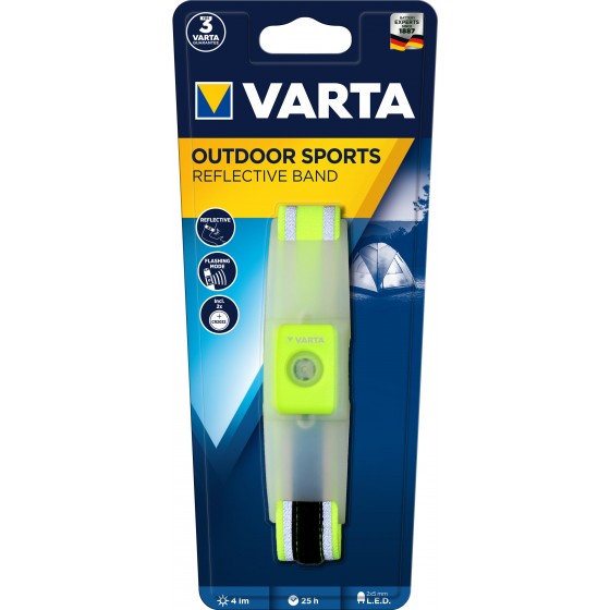 Taschenlampe Varta 16620 Outdoor Sports Reflective LED Band