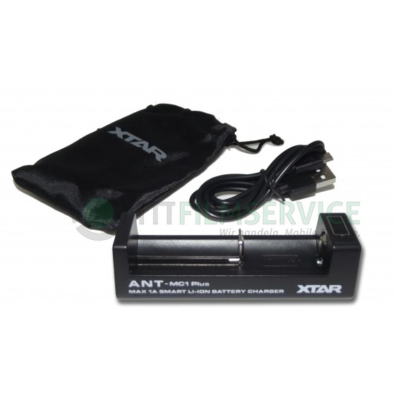 4 x Samsung 25R + Xtar VC4S + Box + Adapter 3,0V