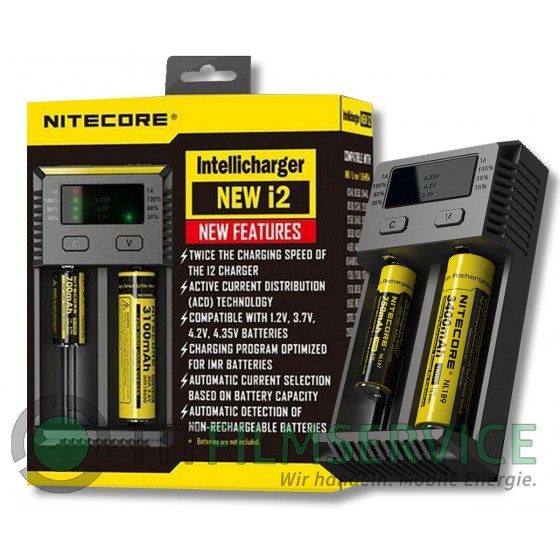 Nitecore NEW i2 Intellicharger Ladegerät