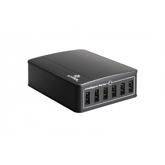 XTAR Ladegerät U1 SIX-U 45W 6-Kanal USB Verteiler