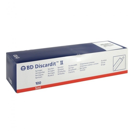 Spritzen Discardit 5 ml 100 Stück (1 Pack)