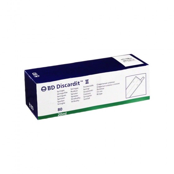 Spritzen Discardit 20 ml 80 Stück (1 Pack)