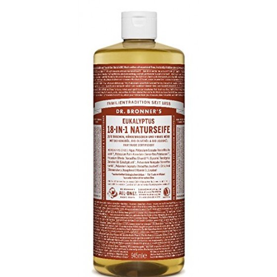 Dr. Bronner's Naturseife Flüssigseife Eukalyptus 945 ml