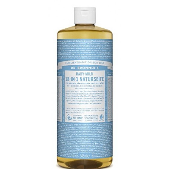 Dr. Bronner's Naturseife Flüssigseife Baby-Mild 945 ml