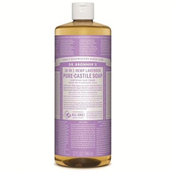 Dr. Bronner's Naturseife Flüssigseife Lavendel 945 ml