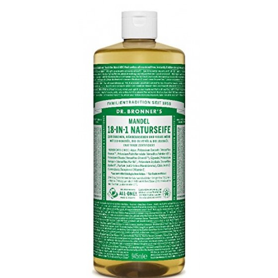 Dr. Bronner's Naturseife Flüssigseife Mandel 945 ml