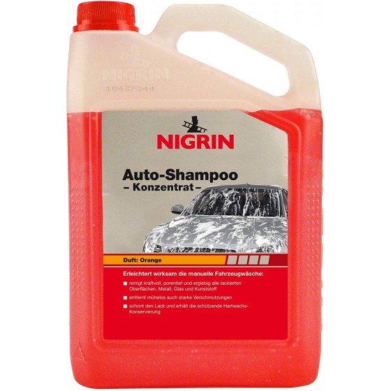 Nigrin Auto Shampoo Konzentrat kraftvoll in Orangenduft 3000ml