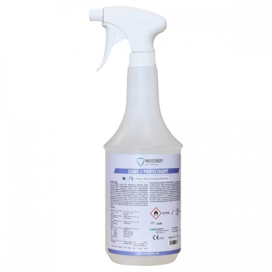 Nitras Medical -Protectasept- Sprüh- und Wischdesinfektion Neutral 1 Liter