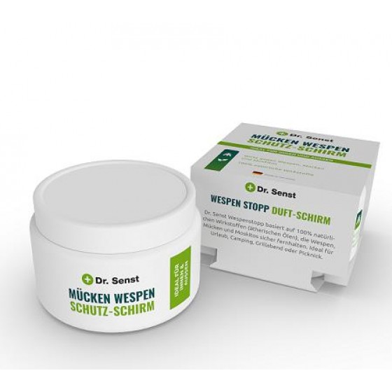 Dr. Senst® Mücken Wespen Stopp Duft-Schirm im Tiegel