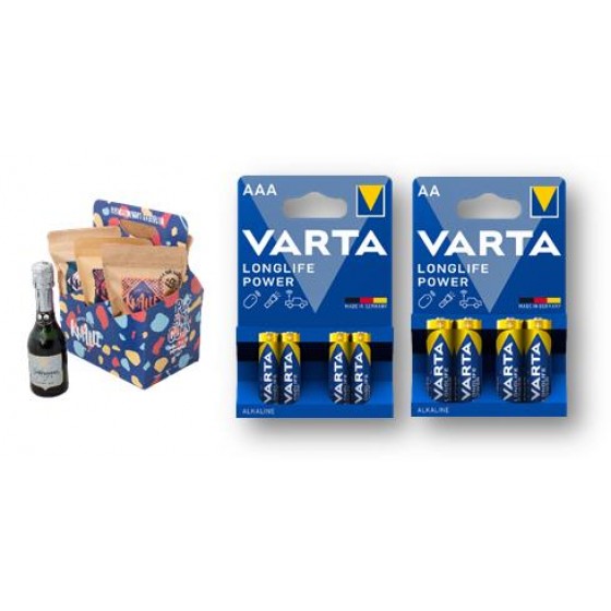 VARTA Sales Drive Winter Longlife Power + Popcorn und Sekt  9137 110 809