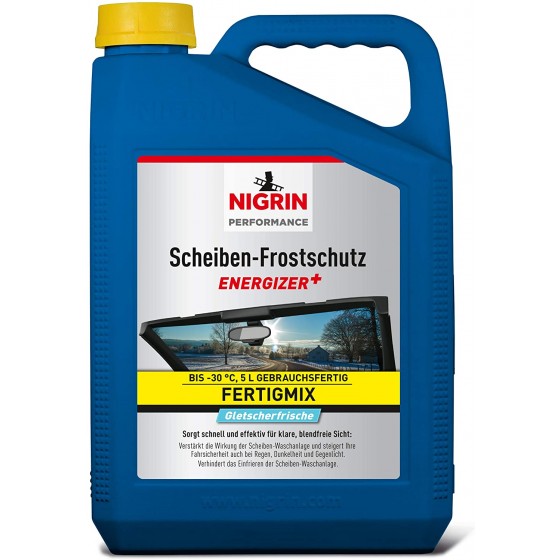 Nigrin Scheiben-Frostschutz Energizer Plus Fertigmix bis -30° 5 Liter