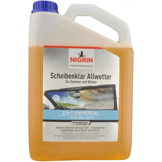 Nigrin Scheibenklar Allwetter 2in1 -11° 3l