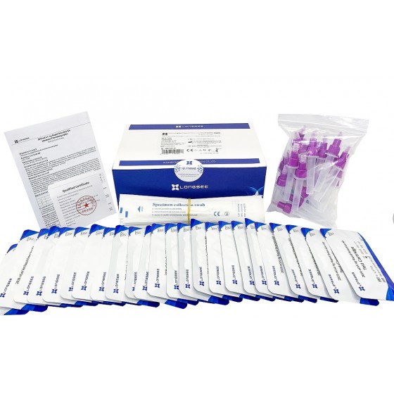 Longsee 2019-NCOV AG RAPID Detection Kit BfArM (AT731/21) REF (LS-C-T-009)  IMMUNO-CHROMATOGRAPHY