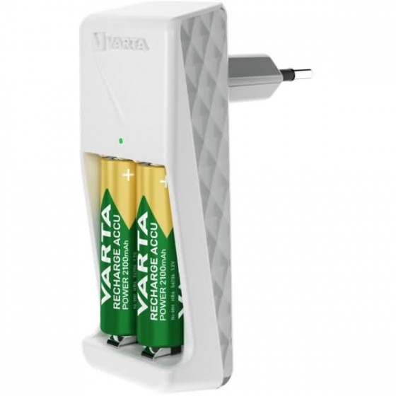 VARTA Mini Charger 2x AA 56706 2100mAh