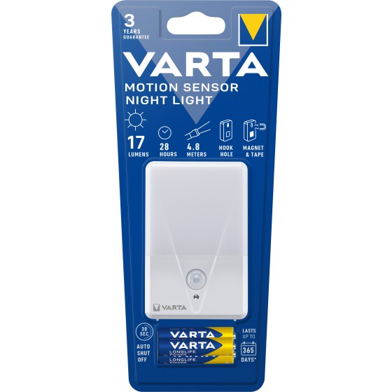 VARTA Motion Sensor Slim Light 17624 101 401