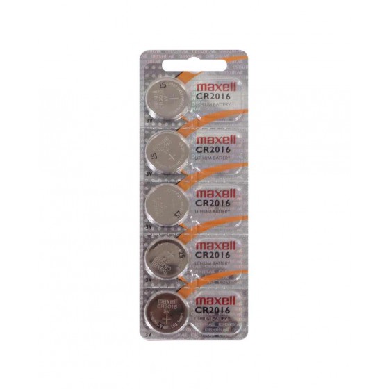 Maxell CR2016 Lithium Stripverpackung