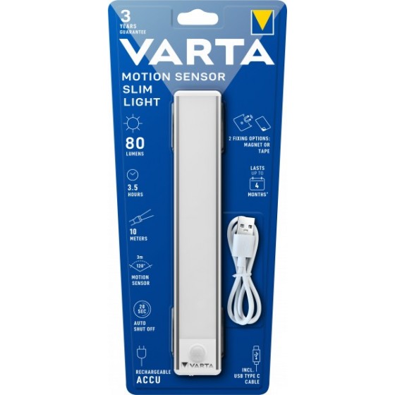 VARTA Motion Sensor Slim Light 17624101111