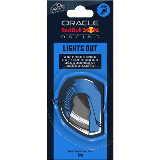 Armor All Podium Series Logo Helm Hanging Auto Lufterfrischer Lights Out