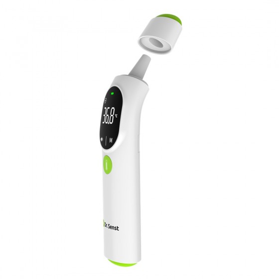 Dr. Senst® Infrarot 3in1 Ohrthermometer AOJ-20F, DE, ENG, FR, IT, ES