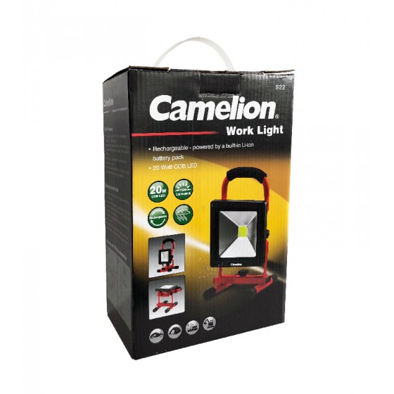 Camelion S22-CB 20W COB LED Akku Strahler