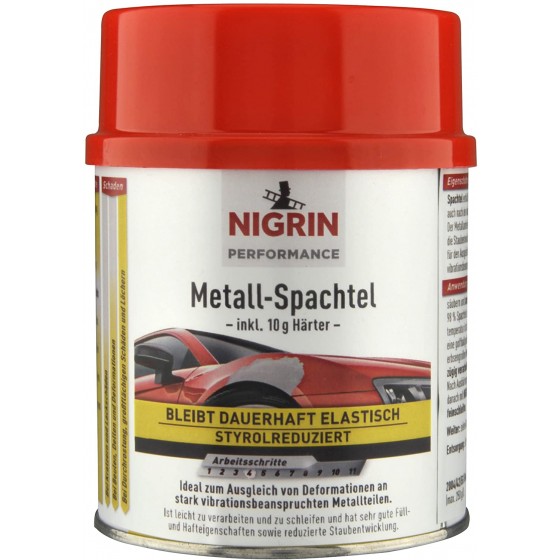 Nigrin Performance Metall-Spachtel 500g 2tlg