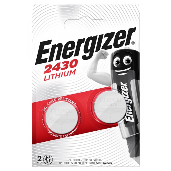 Energizer CR2430 3V Lithium in 2er-Blister