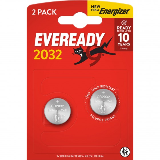 Energizer Eveready CR2032 2 Stück