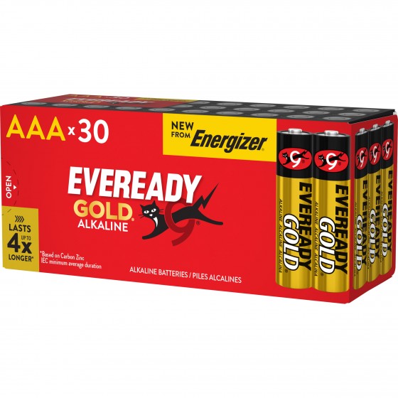 Energizer Eveready Gold Micro (AAA) DP 30 Stück