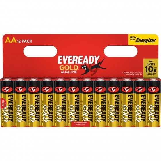 Energizer Eveready Gold Mignon (AA) DHP 12 Stück