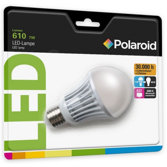 Polaroid LED Globe 7W, 610 Lumen, 3000K, E27, 240V