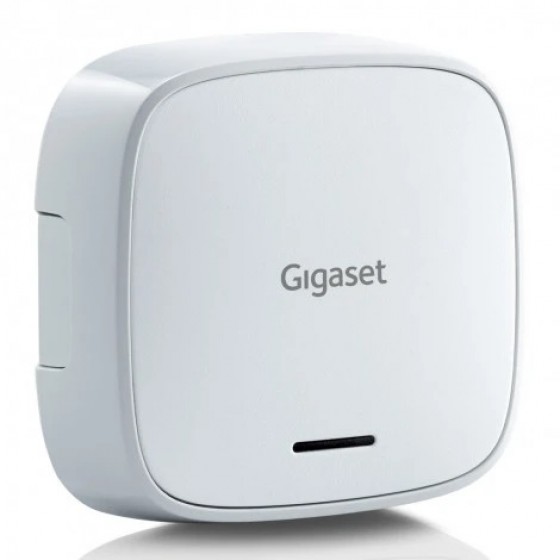 Gigaset Window - Smart-Home Set Ergänzung - Sensor zur Überwachung aller Fenster - erkennt den Fensterzustand - geeignet für Terrassen- und Balkontüren - batteriebetrieben - App Steuerung, weiß