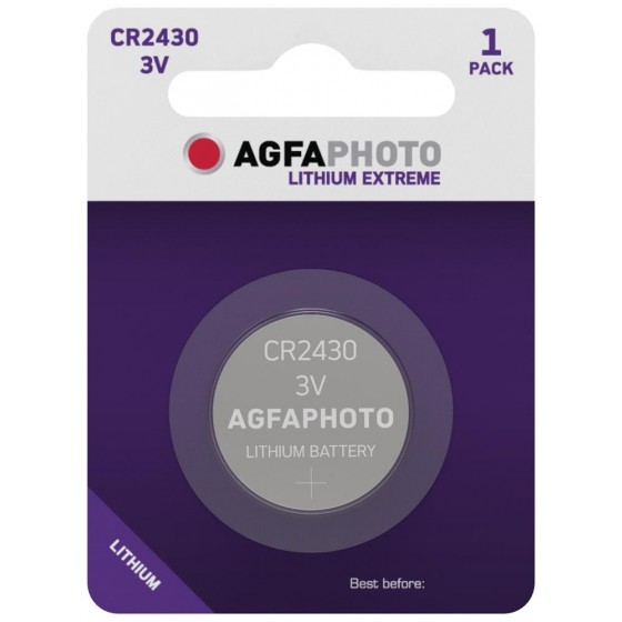 AgfaPhoto Lithium Coin Cell CR2430 B1