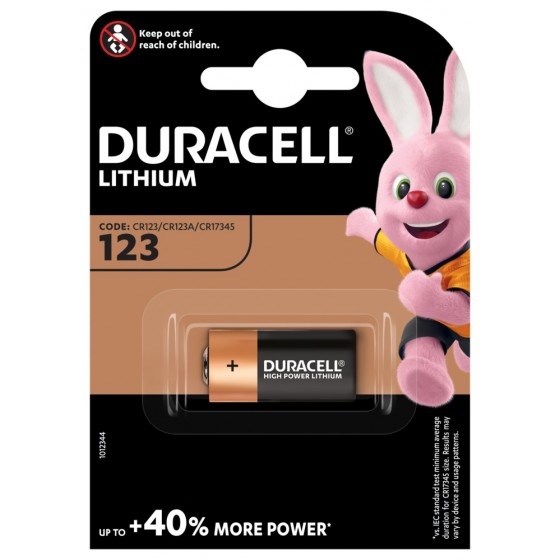 Duracell DL123 (CR17345) Lithium 3V im 1er-Blister