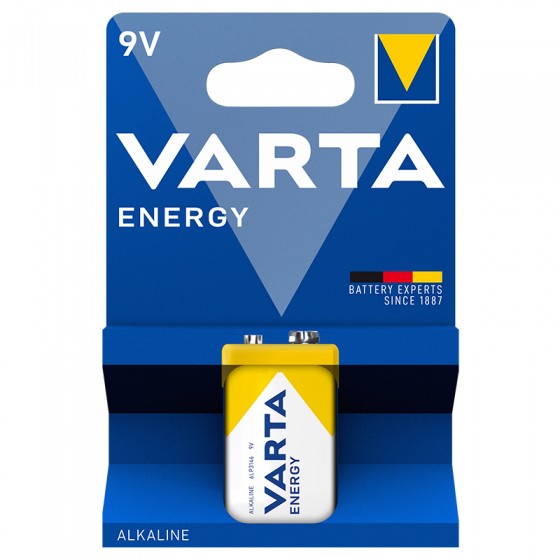 Varta Energy 9V 4122  Block - 1er Blister