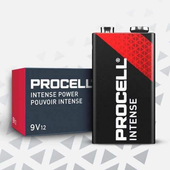 Duracell PROCELL Intense 9V E-Block MN1604 in 10er-Box