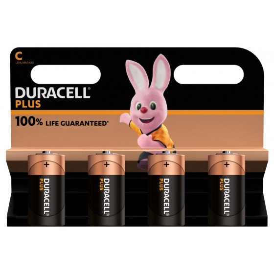 Duracell Baby MN1400 Plus in 4er-Blister *100% LIFE GUARANTEED*