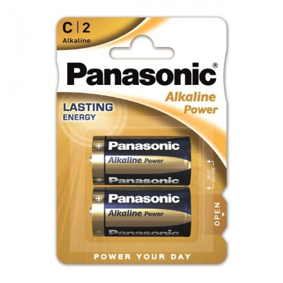 Panasonic Baby Alkaline Power LR14 (C) in 2er-Blister