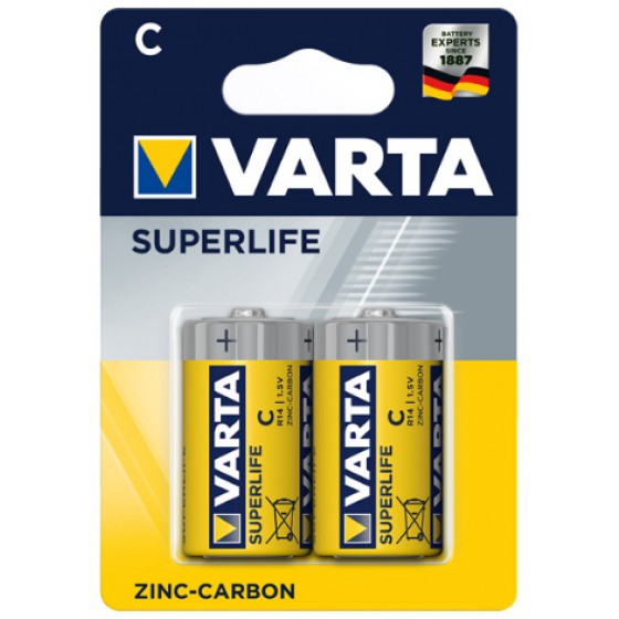 Varta Baby 2014 101 412 Super Heavy Duty in 2er-Blister