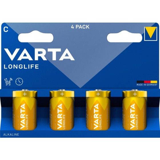 Varta Baby 4114101424  LONGLIFE in 4er-Blister