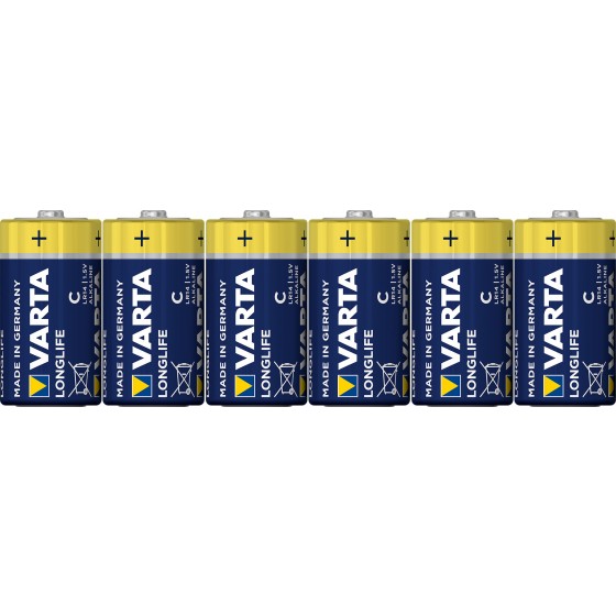 Varta Baby 4114 101 306 LONGLIFE in 6er-Folie
