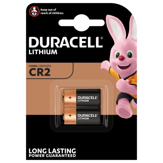 Duracell CR2 (CR17355) 3V Lithium im 2er-Blister