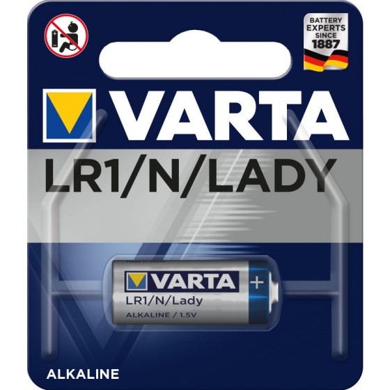 Varta Lady 4001 101 401 Professional in 1er-Blister (522/LR1/N/AM5)