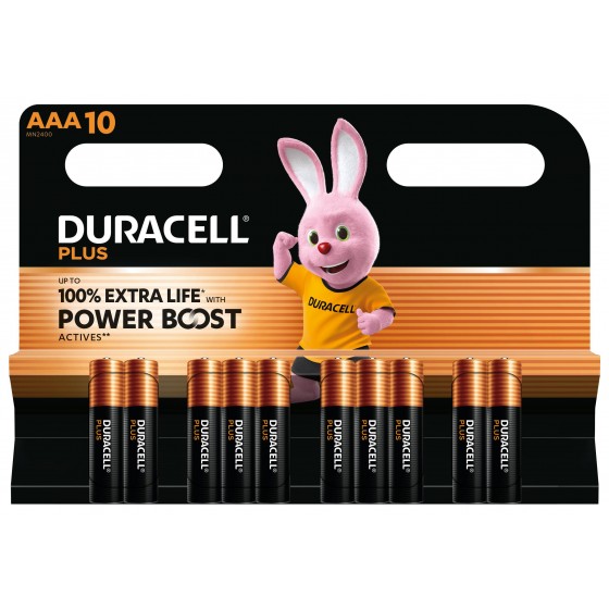 Duracell Plus-AAA(MN2400/LR03) BOOST 10-er Blister