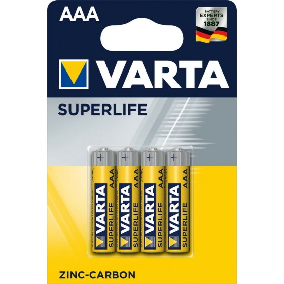 Varta Micro 2003 101 414 Heavy Duty (Superlife) ZK in 4er-Blister