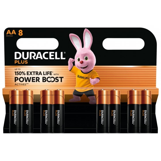 Duracell Plus-AA(MN1500/LR6) BOOST 8-er Blister
