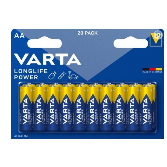 Varta Mignon 4906 121 420 LONGLIFE Power AA 20er Blister