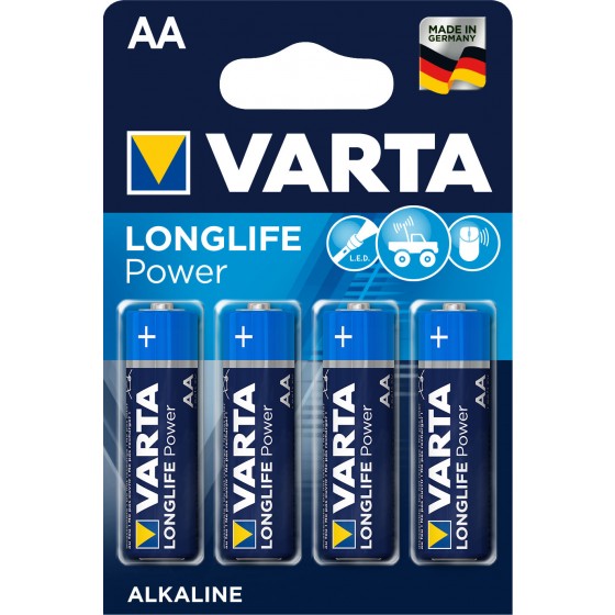 Varta Mignon 04906 121 414 LONGLIFE Power in 4er-Blister