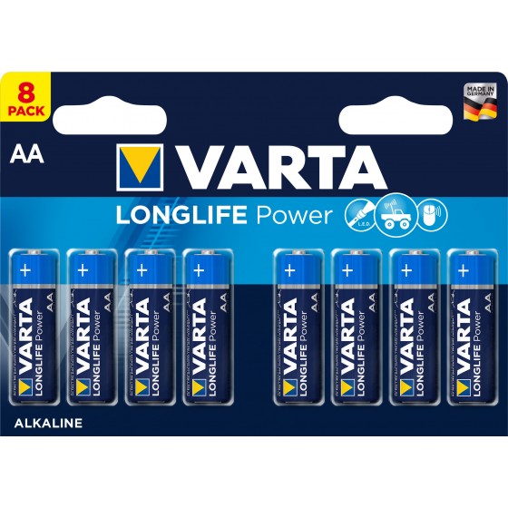 40 x Varta Mignon 4906 LONGLIFE Power in 8er-Blister + 40 x Varta Micro 4903 LONGLIFE Power in 8er-Blister