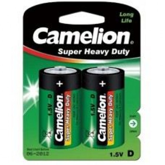 Camelion Mono R20 Super Heavy Duty (grün)  in 2er-Blister
