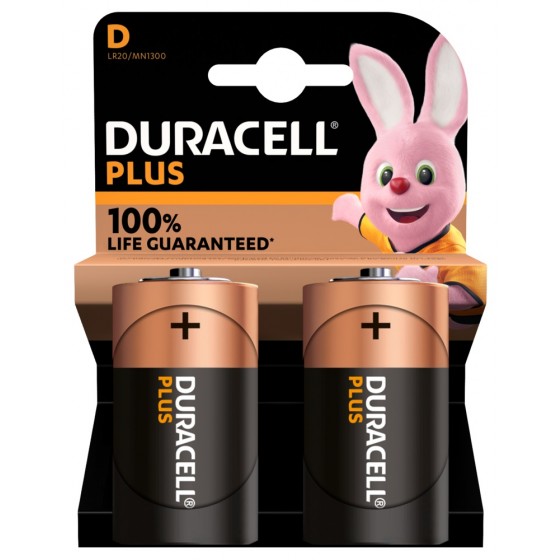 Duracell Mono MN1300 Plus in 2er-Blister *100% LIFE GUARANTEED*
